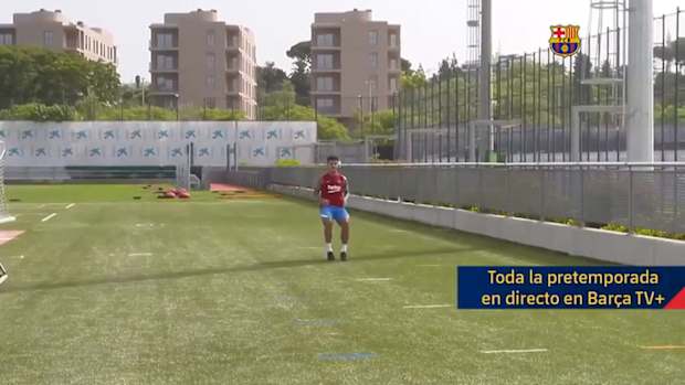 FC Barcelona’s second training session of the week