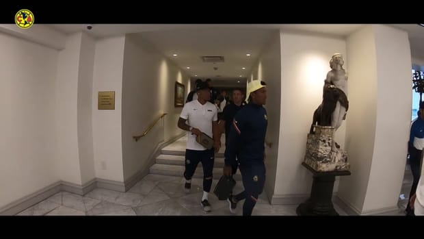 Behind the scenes of Club América victory vs Tigres in San Antonio
