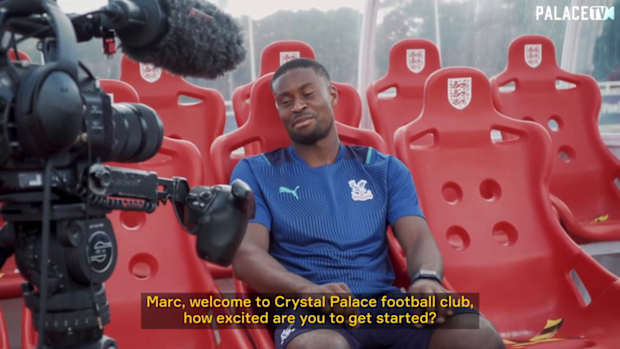 Marc Guehi's first Crystal Palace interview