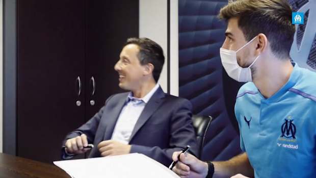 Luan Peres' first moments at Marseille