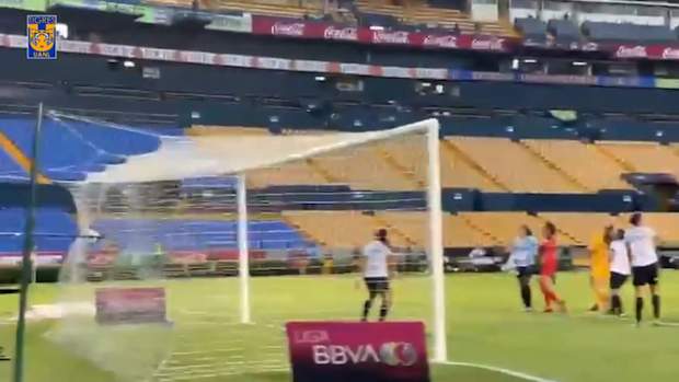 Jana Gutiérrez’s first goal for Tigres Femenil