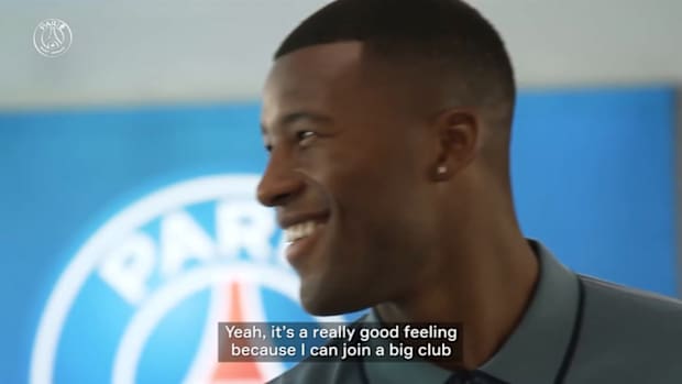 Gini Wijnaldum's first interview at Paris Saint-Germain
