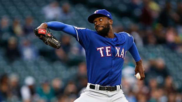 taylor hearn rangers pitcher