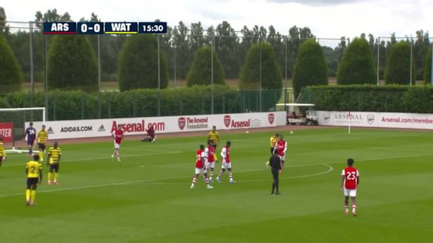 Nketiah, Lacazette on target as Arsenal hit four past Watford
