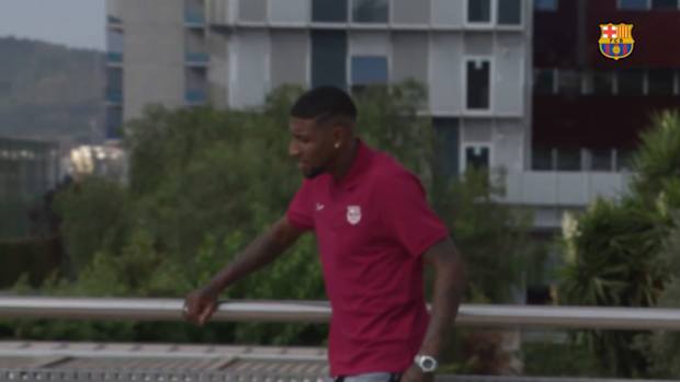 Emerson Royal's first words as a Barça player