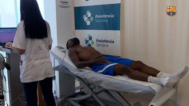 Emerson Royal's medical test