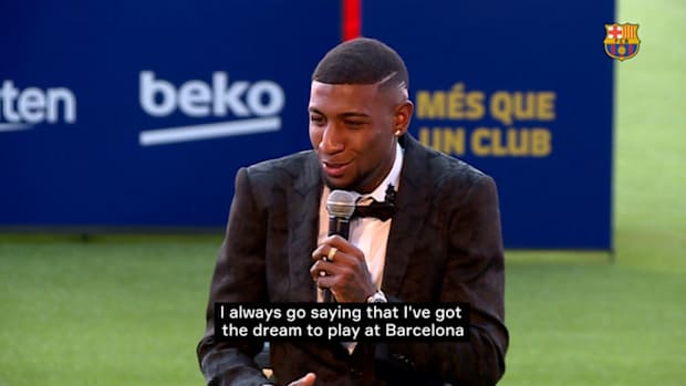 Emerson Royal committed to giving his all for Barça