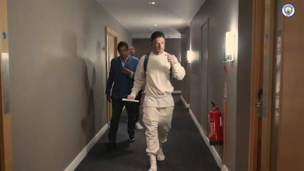 Behind the scenes: Jack Grealish's first day at Man City