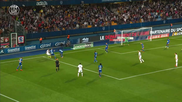 Kilian Mbappé's great skill vs Troyes