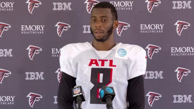 Kyle Pitts Welcome to the NFL Moment