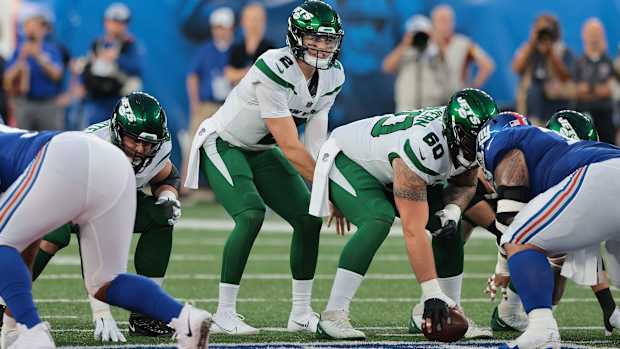 Jets QB Zach Wilson under center in preseason