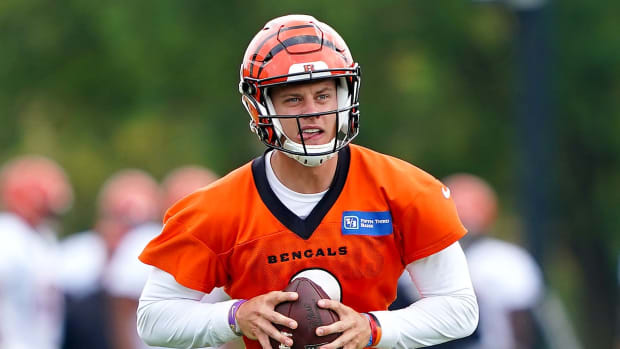 Joe Burrow Training Camp
