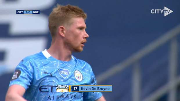 De Bruyne's sumptuous strike vs Norwich