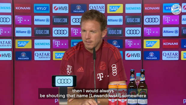 Nagelsmann on Lewandowski rumours: 'He feels very, very comfortable'