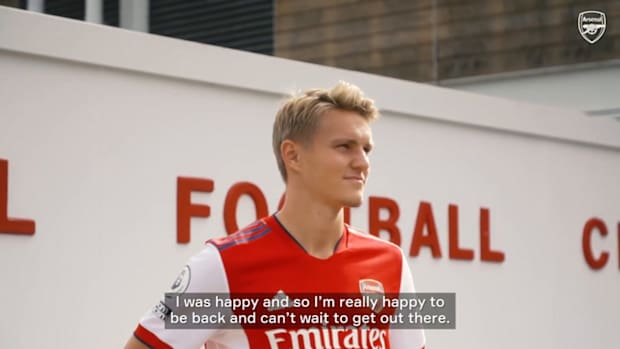 Ødegaard: 'I'm really excited to be here again'