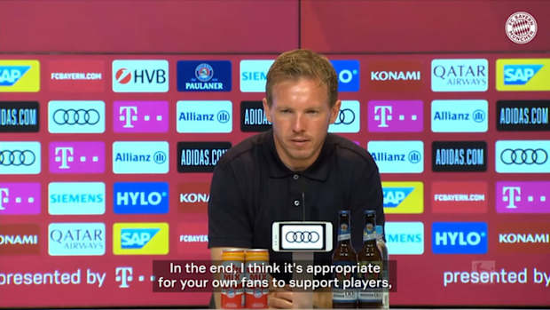 Whistles against Sané: Nagelsmann defends Bayern star