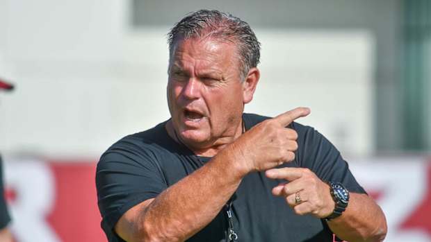 Sam Pittman-Practice