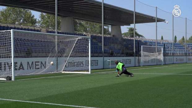 2 vs 2 training session at Real Madrid City 