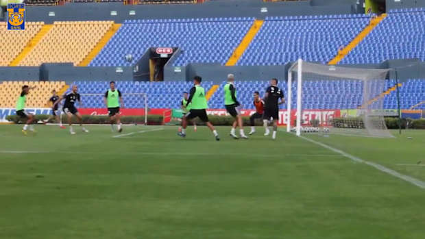 Tigres prepare for game vs Atlas