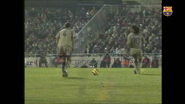 Rafa Marquez's great free-kick goal against Getafe