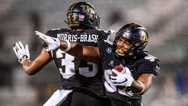 Tre'mon Morris-Brash Celebrates