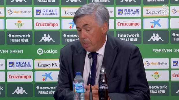 Carlo Ancelotti: 'We did a good job in the second half because we showed more intensity'