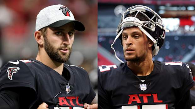 Josh Rosen and Feleipe Franks Atlanta Falcons