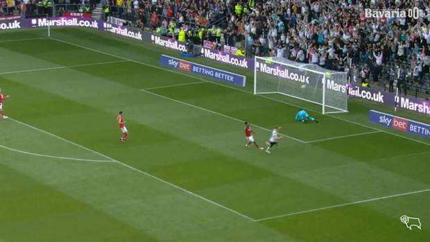 Tom Lawrence belts home vs Nottingham Forest