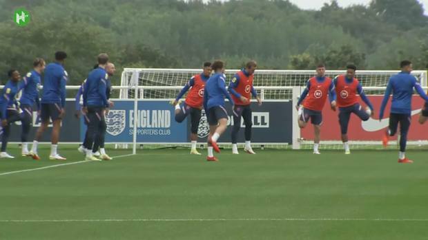 England train ahead of facing Hungary