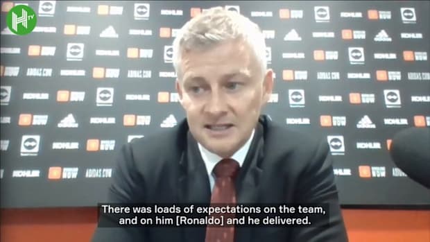 Ole Gunnar Solskjær on Cristiano Ronaldo's goalscoring debut 