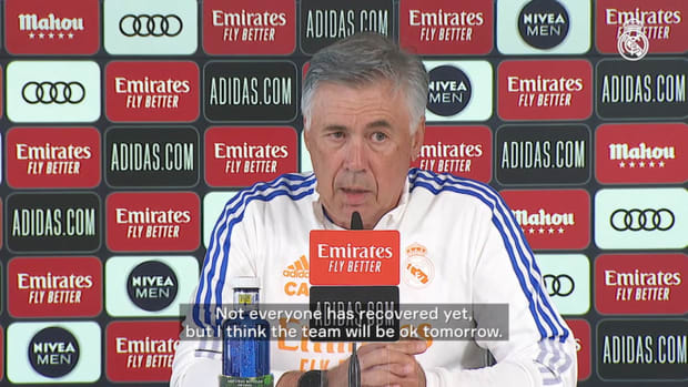 Carlo Ancelotti: 'The team is in good shape'