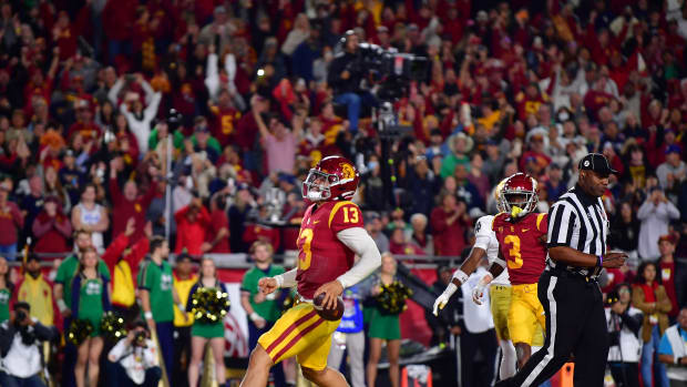 caleb williams usc trojans football notre dame