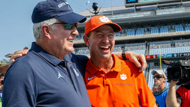 Mack Brown and Dabo Swinney