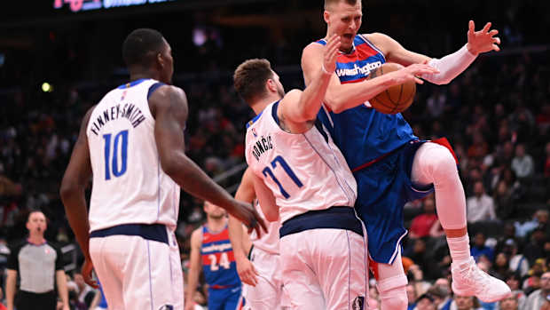 Luka Doncic, Dallas Mavericks, Kristaps Porzingis, Washington Wizards