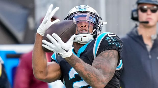 Panthers wide receiver DJ Moore was one of the key pieces for the Bears in dealing the No. 1 pick.