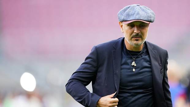 Sinisa Mihajlovic pictured in 2022