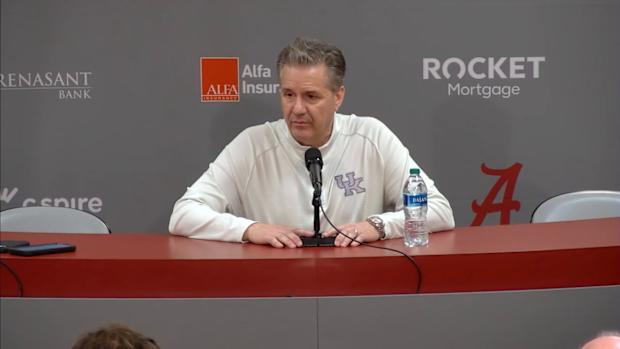 WATCH: John Calipari Speaks Following Kentucky's 78-52 Loss to Alabama