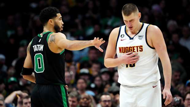 Nikola Jokic and Jayson Tatum