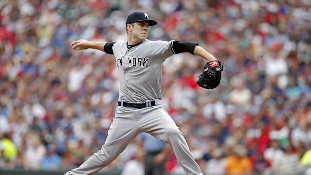 New York Yankees pitcher David Phelps