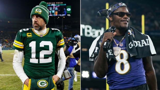 April's NFL draft could be a determining factor when deals for an Aaron Rodgers trade to the Jets and a Lamar Jackson contract with the Ravens or another team.