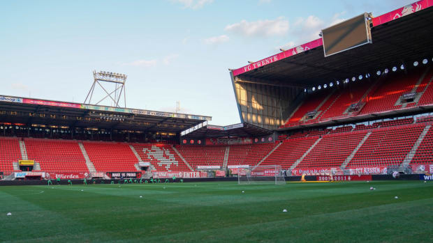 A photo taken in 2019 showing a general view of De Grolsch Veste, home of FC Twente