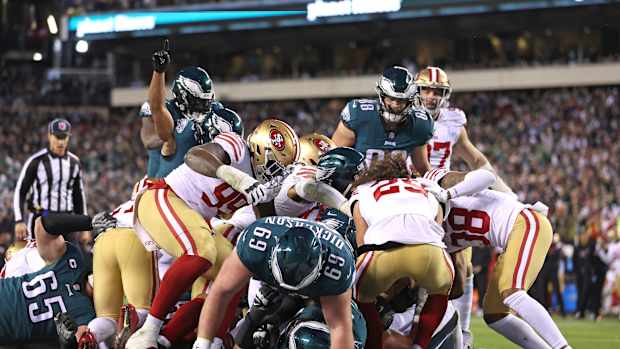 eagles vs 49ers
