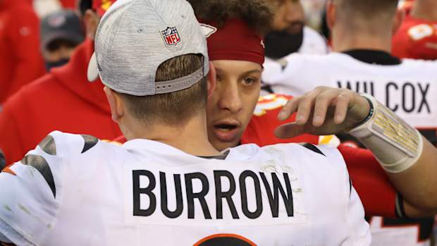 Patrick Mahomes y Joe Burrow