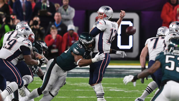 Brandon Graham strip-sacks Tom Brady in Super Bowl LII a pivotal moment in career of Eagles DE