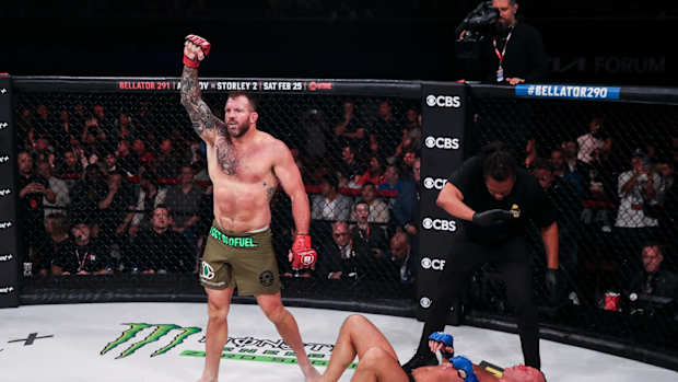 Ryan Bader at Bellator 290.