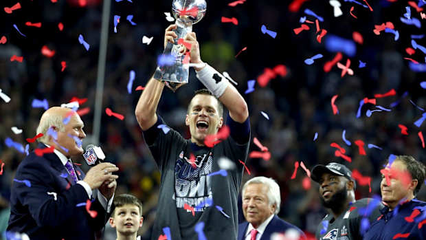 Patriots - Brady Super Bowl