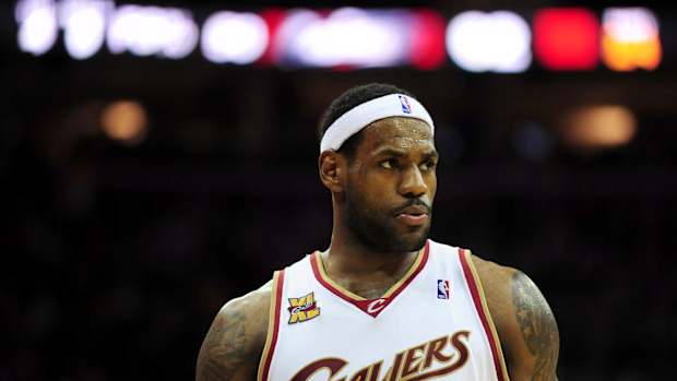 Cleveland Cavaliers forward LeBron James
