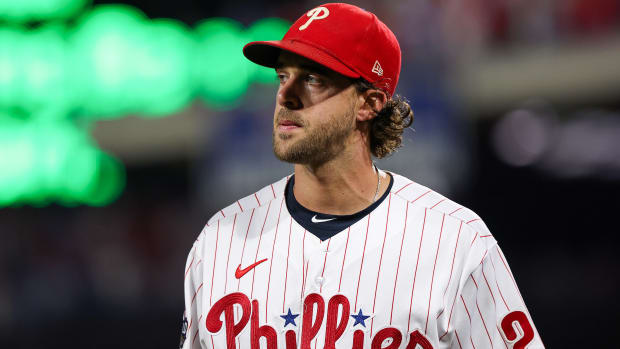 Phillies pitcher Aaron Nola