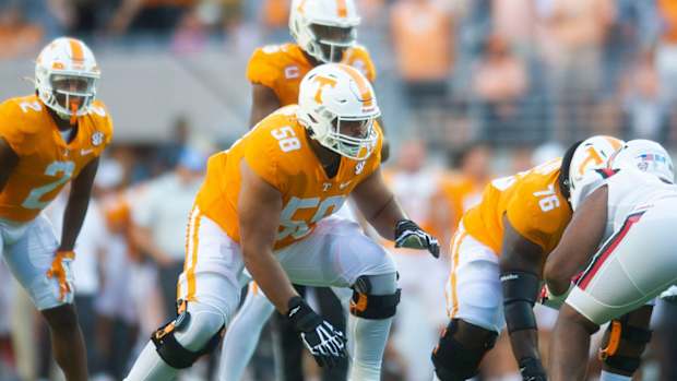 Tennessee Volunteers OT Darnell Wright