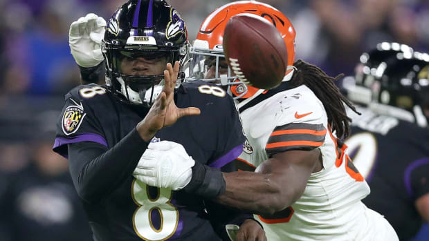 Lamar Jackson Jadeveon Clowney